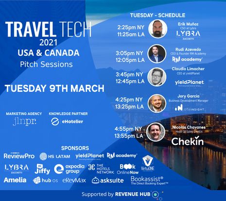 Travel Tech USA & Canada Virtual Conference Will Teach North American Hoteliers How Travel Tech Can Help Them Reach Recovery Faster