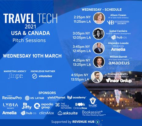 Travel Tech USA & Canada Virtual Conference Will Teach North American Hoteliers How Travel Tech Can Help Them Reach Recovery Faster