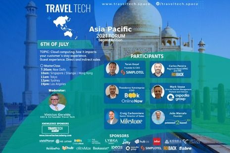 Travel Tech Announces Second 2021 Virtual Conference: Travel Tech APAC, from July 5-9, 2021