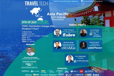 Travel Tech Announces Second 2021 Virtual Conference: Travel Tech APAC, from July 5-9, 2021