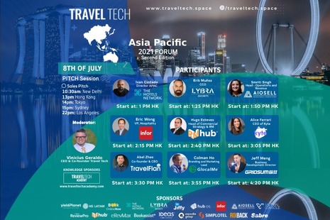 Travel Tech Announces Second 2021 Virtual Conference: Travel Tech APAC, from July 5-9, 2021