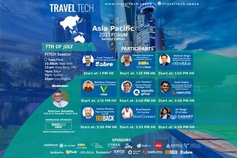 Travel Tech Announces Second 2021 Virtual Conference: Travel Tech APAC, from July 5-9, 2021