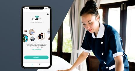 React Mobile Unveils New 2.0 Software Upgrade Delivering the Highest Panic Button Reliability and Beacon Location Accuracy to Hotels