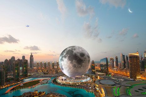 This Resort is a Mega-Scale Reproduction of Planet Earth’s Moon
