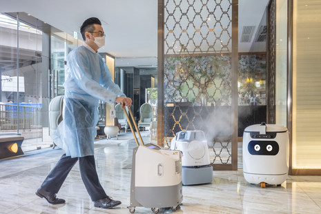 High-tech Droids Unite At Dorsett Wanchai