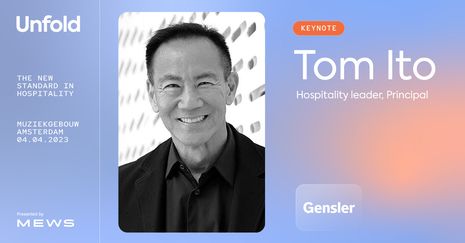Hospitality innovator Tom Ito joins Mews Unfold as keynote speaker