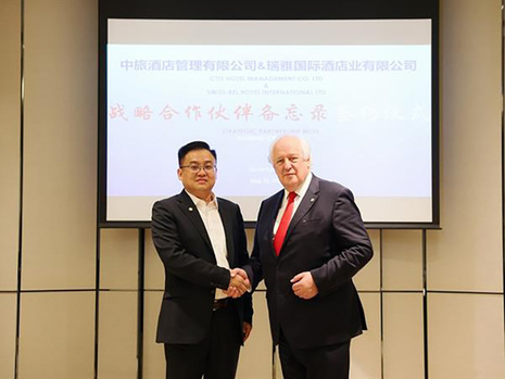 Swiss-Belhotel International and CTG Hotel, China’s Largest Tourism Enterprise Sign an Alliance