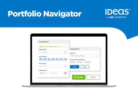 IDeaS Unveils Portfolio Navigator for Multi-Property Revenue Management Automation