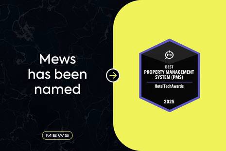 Mews named Best PMS for second year running in HotelTechAwards 