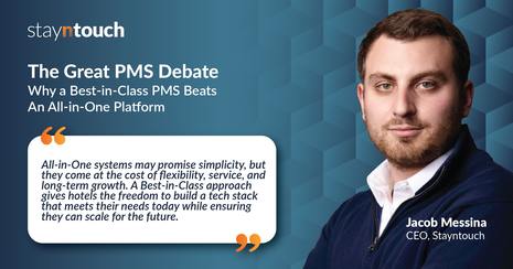 The Great PMS Debate: Why a Best-in-Class PMS Beats an All-in-One Platform