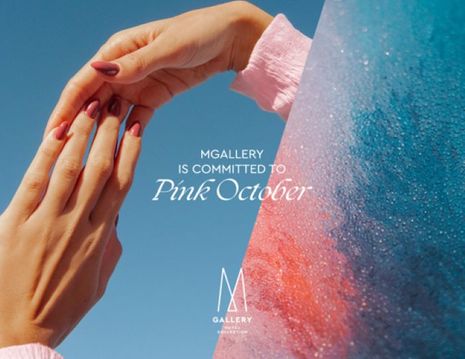 A month of purpose: MGallery Collection stands against Breast Cancer this October